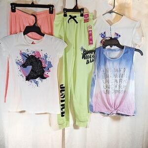 Lot 14-16 Justice Joggers Tops